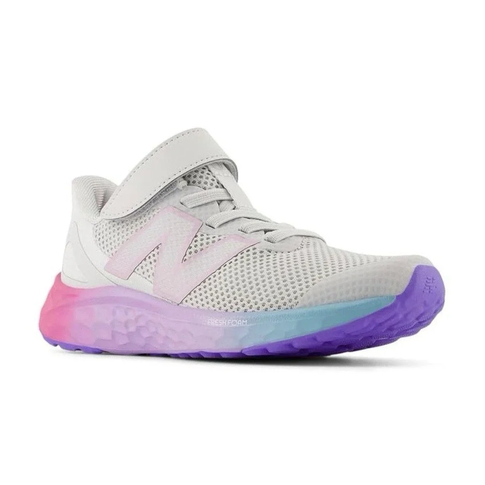NIB! New Balance Kids' Fresh Foam Arishi v4 Bungee Lace  Size 10c Girls Colorful